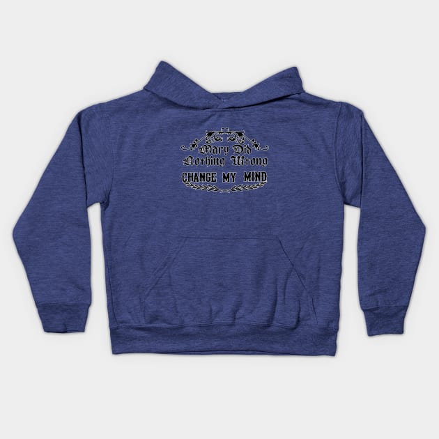 Jesse Lee- Mary Did Nothing Wrong Kids Hoodie by Music by Jesse Lee